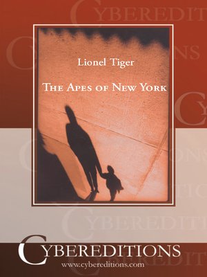cover image of The Apes of New York